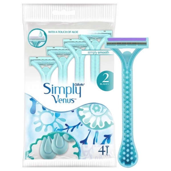 APARAT RAS GILLETTE VENUS SIMPLY ALOE 4BUCSET 12BAX