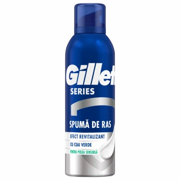 SPUMA RAS GILLETTE SERIES REVITALIZING CEAI VERDEH 200 ML