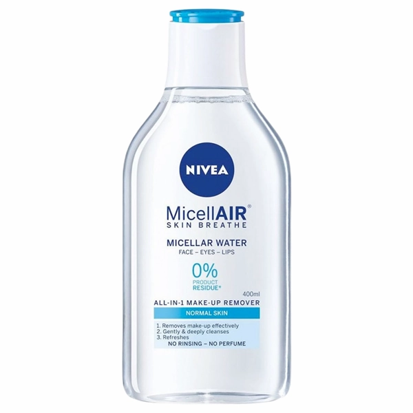 APA MICELARA NIVEA 3IN1 NORMAL SKIN 10BAX 400 ML