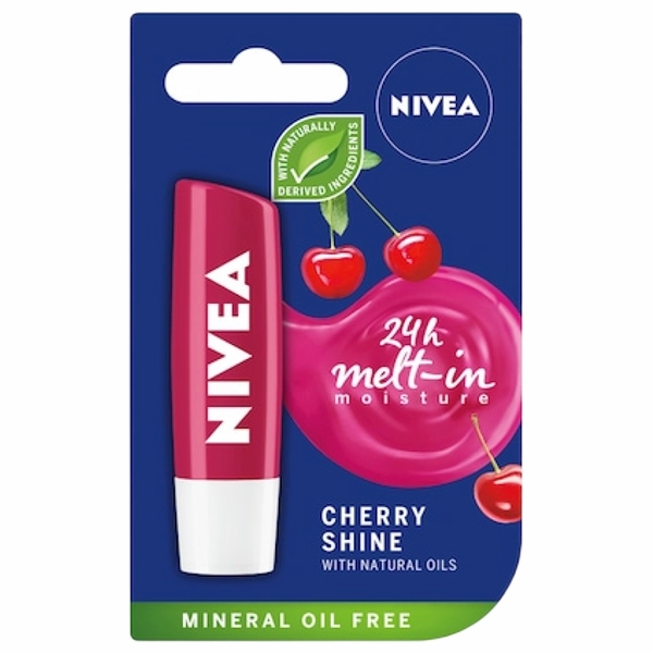 BALSAM NIVEA BUZE CHERRY SHINE 12BAX 48 GR