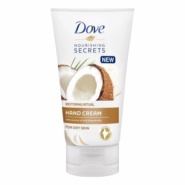 CREMA DOVE MAINI RESTORING CARE COCONUT OIL 6BAX 75 ML
