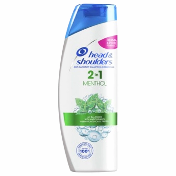 SAMPON PAR HEADSHOULDERS 2IN1 MENTHOL FRESH 330 ML