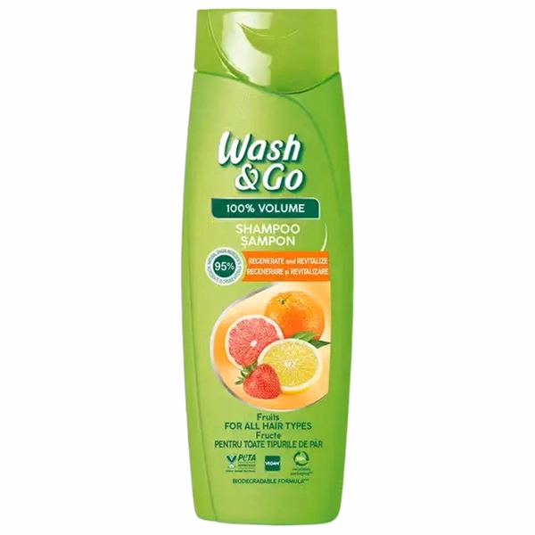 SAMPON PAR WASH GO FRUITS 6BAX 360 ML
