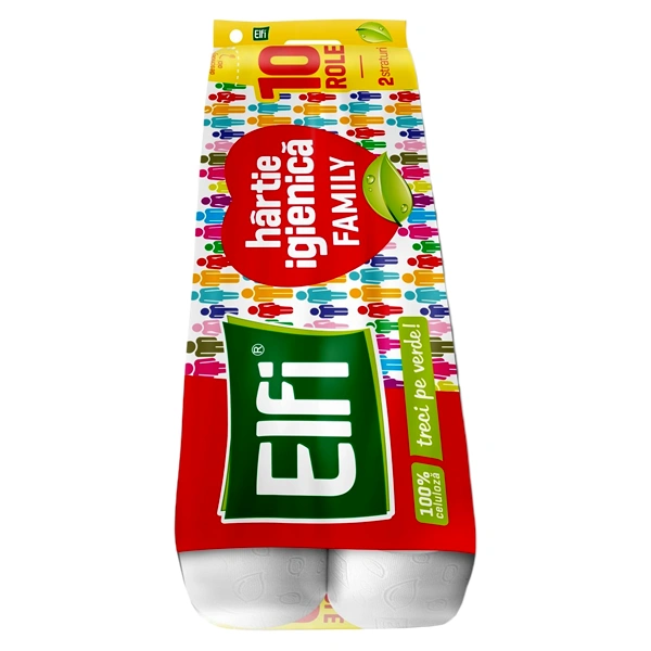 ELFI HARTIE IGIENICA DIF SORT 2 STR 10ROLESET 8SETBAX