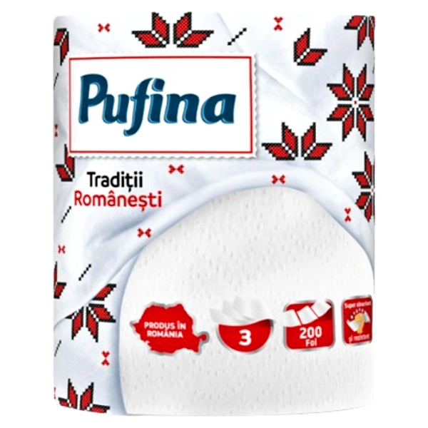 PROSOP HARTIE PUFINA TRADITII ROMANESTI 3STR 200FOW