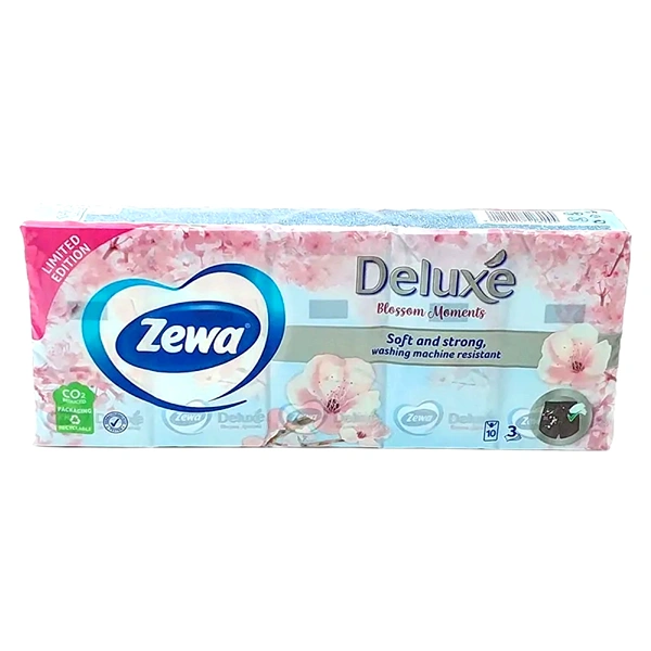 SERVETELE NAZALE ZEWA DELUXE BLOSSOM MOMENTS 3STR 10BUCSET 24SETBAX