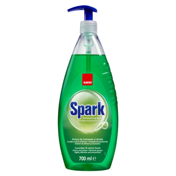 DETERGENT VASE CASTRAVETELAMAIE 12BAX SANO SPARK 700 ML