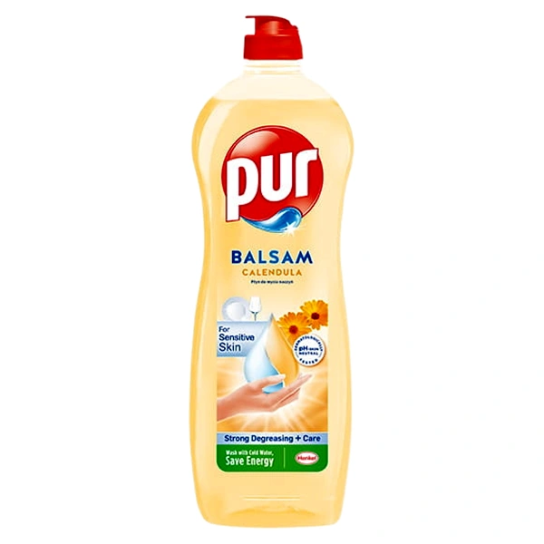 DETERGENT VASE SENSITIVE CALENDULA GALBENELE PUR 750 ML