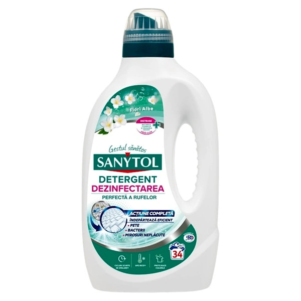 DEZINFECTAREA RUFELOR SANYTOL