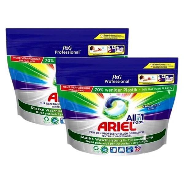 DETERGENT RUFE CAPSULE ALLIN1 COLOR ARIEL 2X60BUC