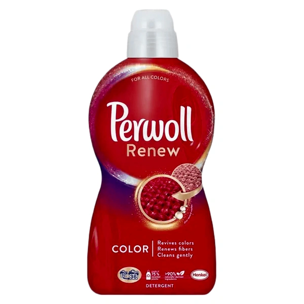 DETERGENT RUFE LICHID COLOR RENEW 8 BUC BAX PERWOLL 1 98 LITRI