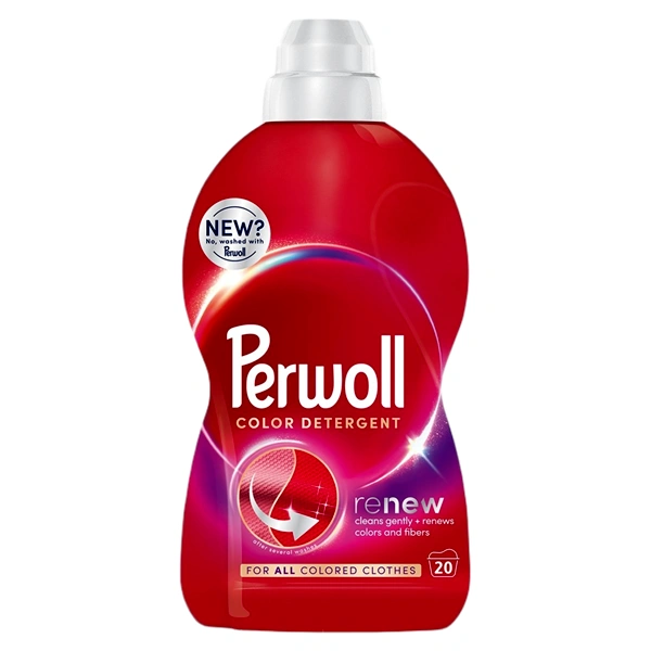 DETERGENT RUFE LICHID COLOR RENEW 8 BUC BAX PERWOLL 2 LITRI