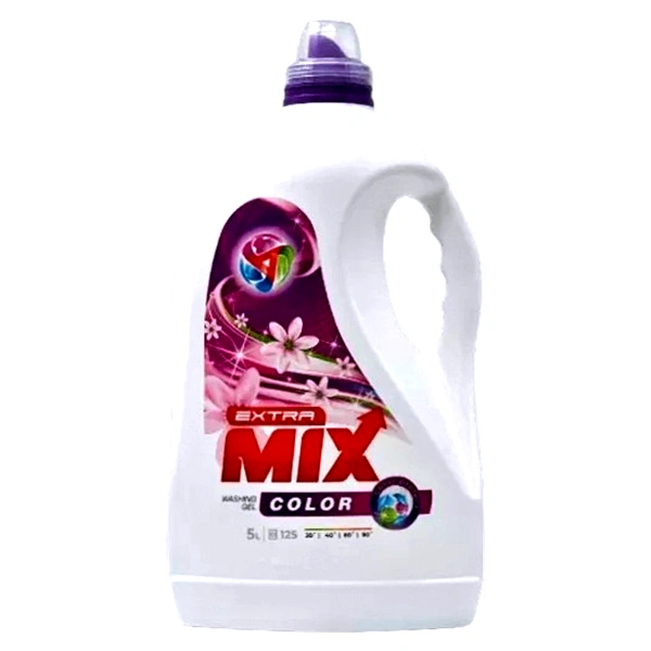 DETERGENT RUFE LICHID GEL COLOR 4 BUC BAX EXTRA MIX 5 LITRI
