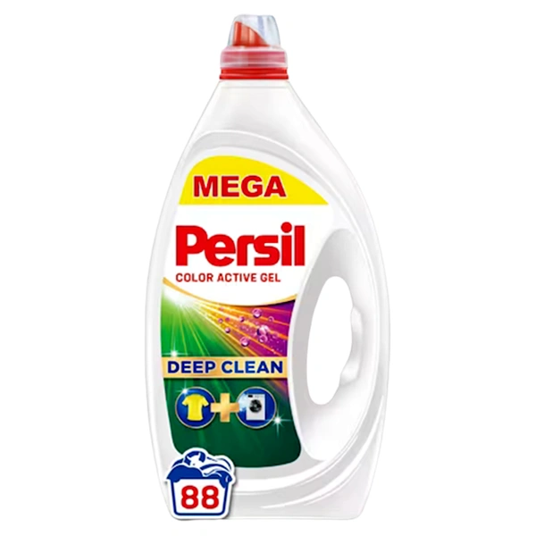 DETERGENT RUFE LICHID MEGA ACTIVE GEL COLOR PERSIL 88 SPALARI