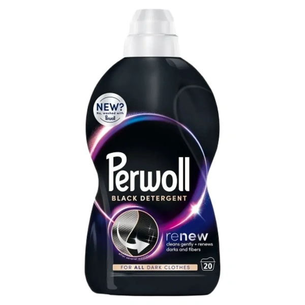 DETERGENT RUFE LICHID RENEW BLACK 8 BUC BAX PERWOLL 1 LITRU