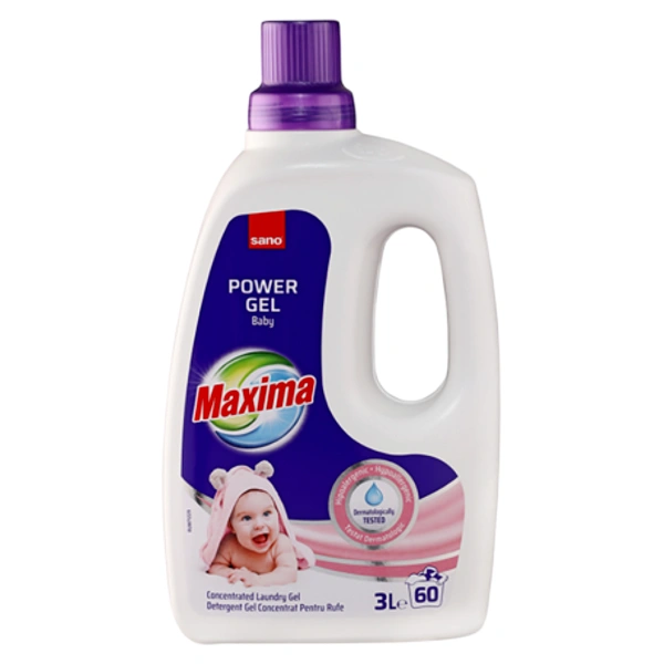 DETERGENT RUFE POWER GEL BABY 6BAX SANO MAXIMA 3 LITRI