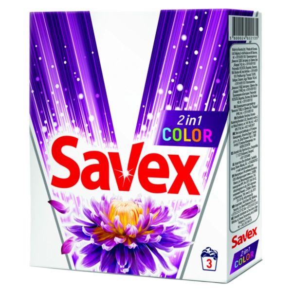 DETERGENT RUFE AUTOMAT 2IN1 COLOR 22BAX SAVEX 300 GR