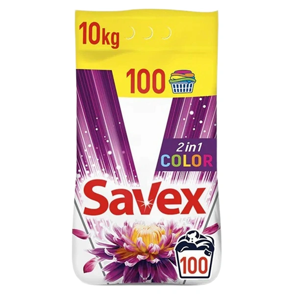 DETERGENT RUFE AUTOMAT 2IN1 COLOR 2BAX SAVEX 10 KG