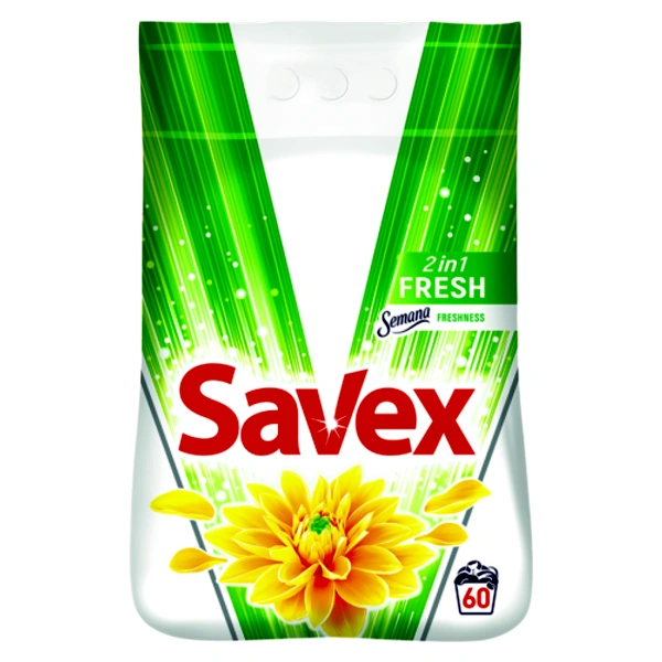DETERGENT RUFE AUTOMAT 2IN1 FRESH 3BAX SAVEX 6 KG