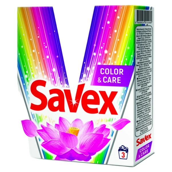 DETERGENT RUFE AUTOMAT COLORCARE 22BAX SAVEX 300 GR