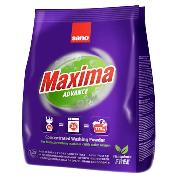DETERGENT RUFE PUDRA ADVANCE 12BAX SANO MAXIMA 125 KG