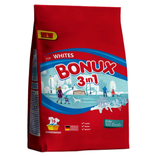 DETERGENT RUFE RUFE 3IN1 MANUAL WHITE ICE FRESH 8BUC BAX BONUX 900 GR