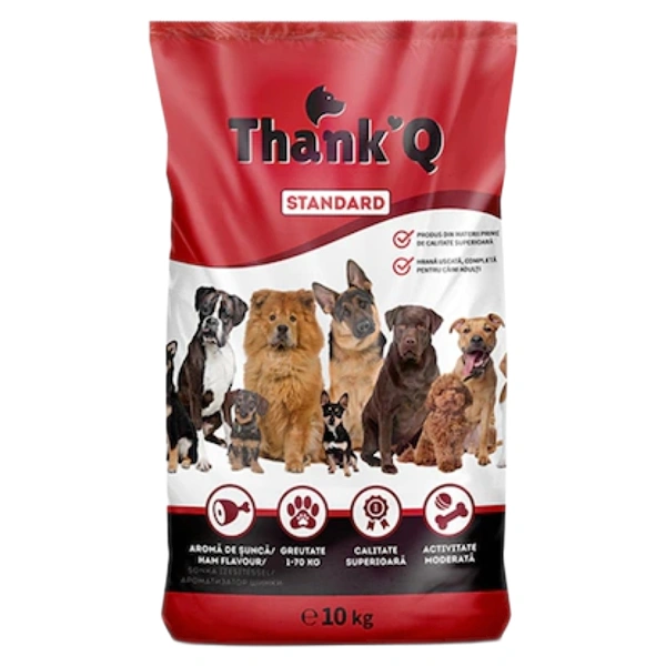 HRANA DE CAINI SUNCA SAC THANK Q STANDARD 10 KG