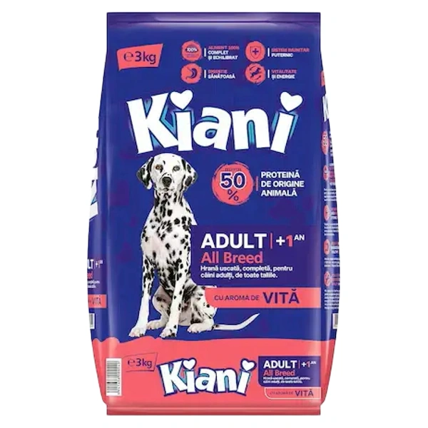 HRANA DE CAINI VITA SAC KIANI 3 KG