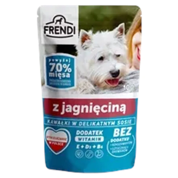 HRANA FRENDI BUCATI INTR UN SOS DELICAT CU CARNE DE MIEL 6X100 GR