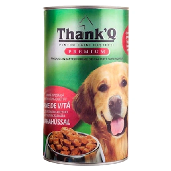 HRANA UMEDA CAINI VITA CONSERVA THANK Q PREMIUM 1240 GR 12BAX