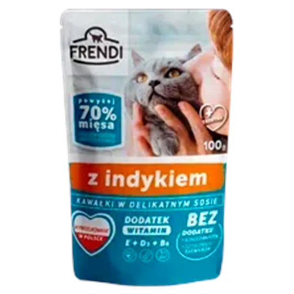 HRANA FRENDI BUCATI IN SOS DELICAT CU CURCAN 12X100 GR