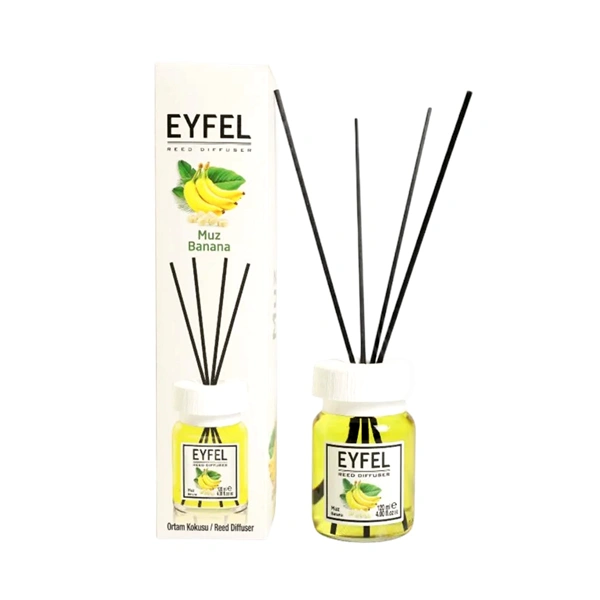 ODORIZANT DE CAMERA CU BETE BANANA BANANA EYFEL 120 ML