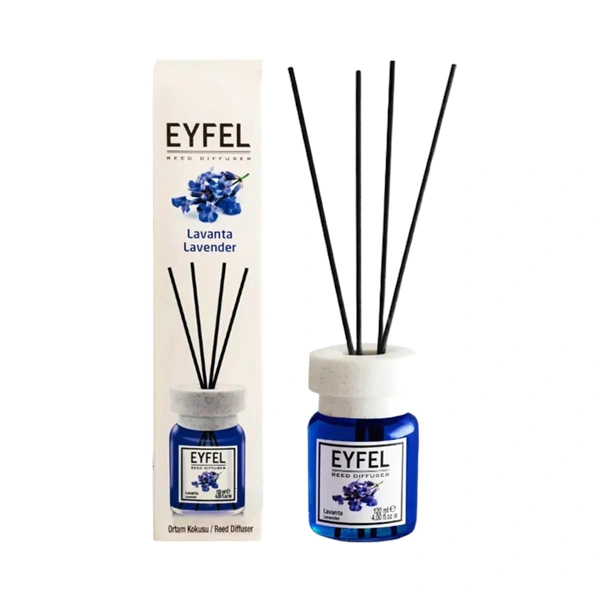 ODORIZANT DE CAMERA CU BETE LAVENDER LAVANDA EYFEL 120 ML