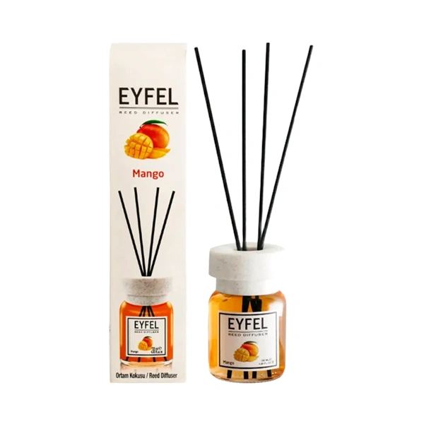 ODORIZANT DE CAMERA CU BETE MANGO MANGO EYFEL 120 ML