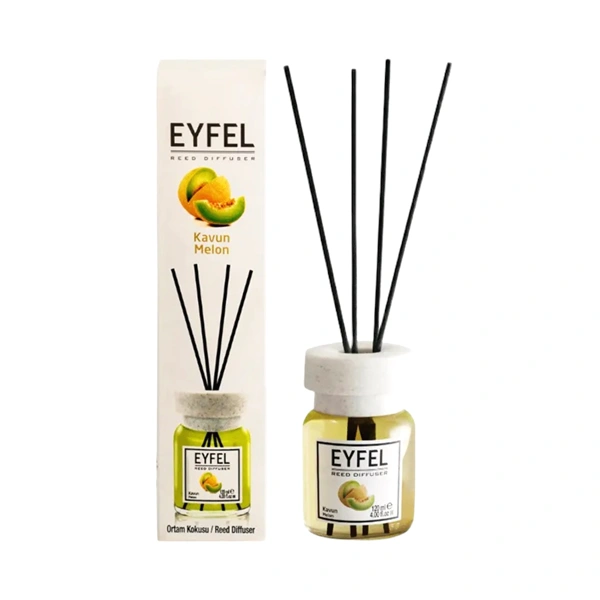 ODORIZANT DE CAMERA CU BETE MELON PEPENE GALBEN EYFEL 120 ML