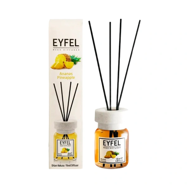 ODORIZANT DE CAMERA CU BETE PINEAPPLE ANANAS EYFEL 120 ML