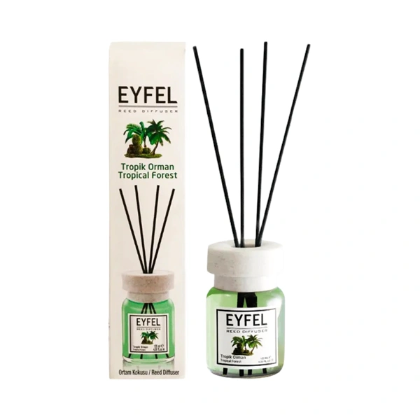 ODORIZANT DE CAMERA CU BETE TROPICAL FOREST PADURE TROPICALA EYFEL 120 ML