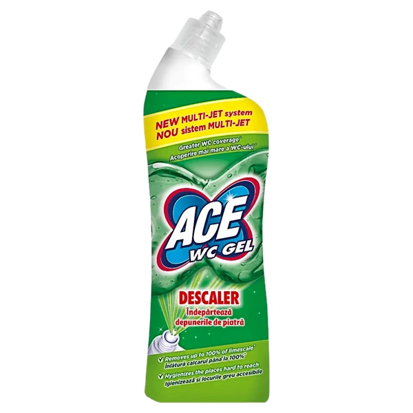 WC GEL DESCALER 12BAX ACE 700 ML