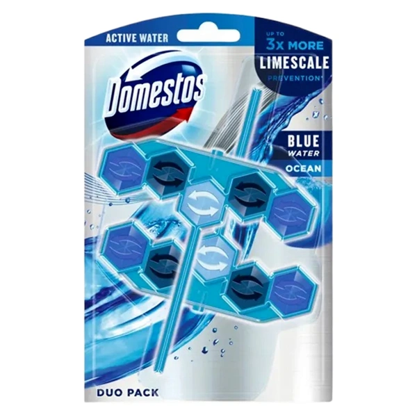 ODORIZANT TOALETA 2XPOWER5 DOMESTOS BLUE WATER OCEAN 53 GR