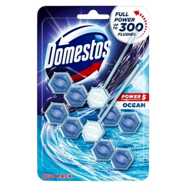 ODORIZANT TOALETA 2XPOWER5 DOMESTOS OCEAN 55 GR