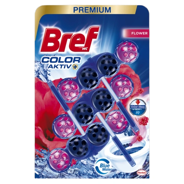 ODORIZANT WC COLOR AKTIV BLUE FLOWER 9 BUC BAX BREF 350 GR
