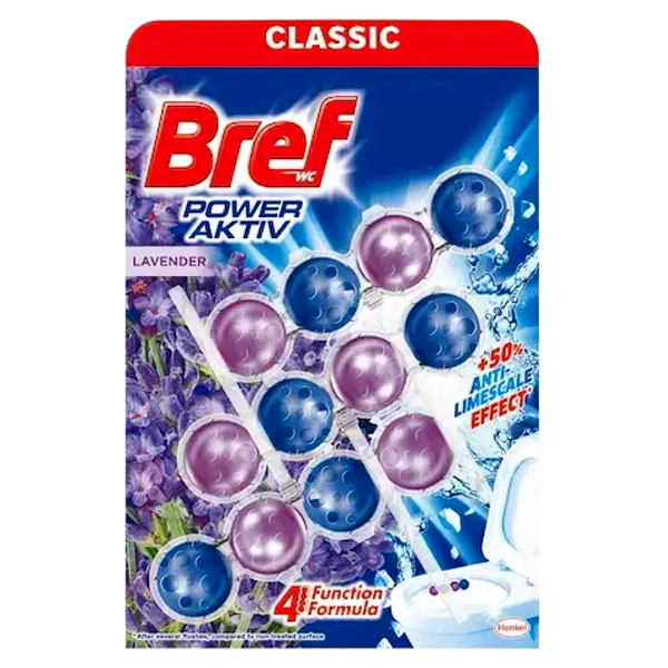 ODORIZANT WC COLOR AKTIV LAVANDA 9 BUC BAX BREF 350 GR