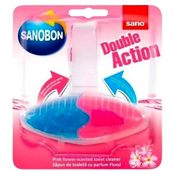ODORIZANT WC DOUBLE ACTION FLORAL 3H SANO 55 GR