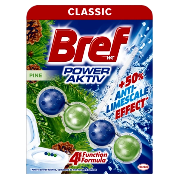 ODORIZANT WC POWER AKTIV PINE 10 BUC BAX BREF 50 GR