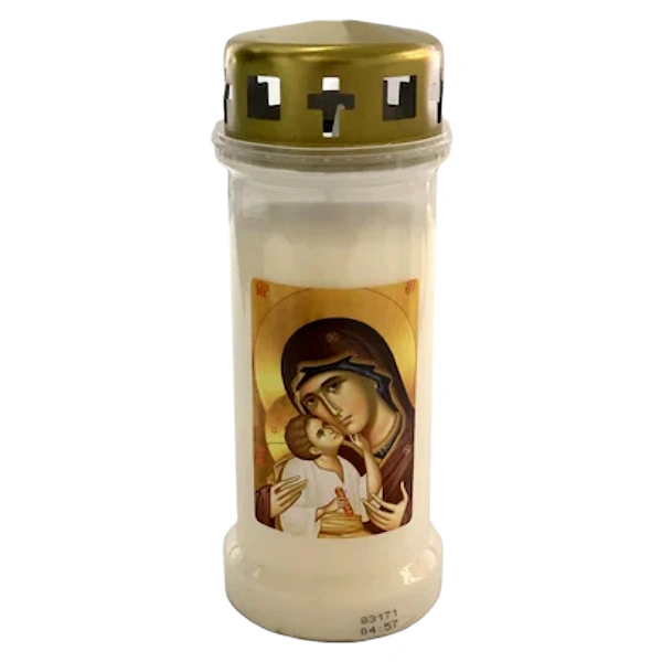 LCA CANDELA BOLSIUS NR6 CAPAC MAICA DOMNULUI ALB 12BAX