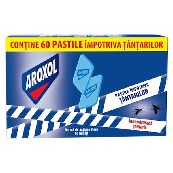 PASTILE IMPOTRIVA TANTARILOR AROXOL 60BUC 18BAX