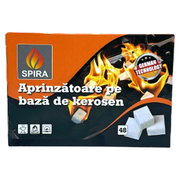 PASTILE PENTRU APRINS FOCUL SPIRA PE BAZA DE KEROS