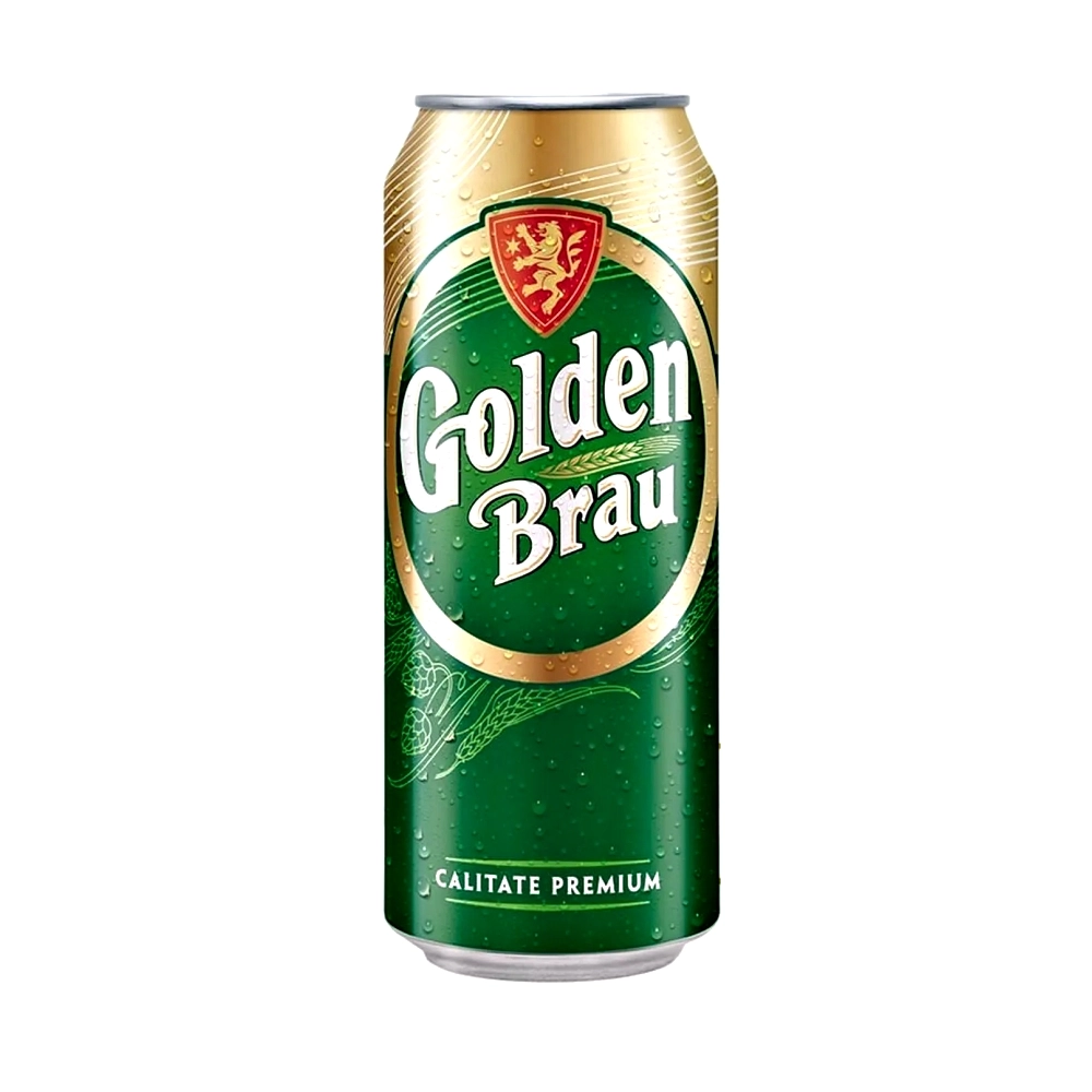 Bere Golden Brau doză 500 ml64:128
