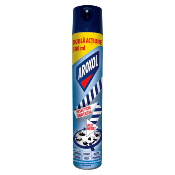 SPRAY INSECTICID UNIVERSAL 12BAX AROXOL 500 ML