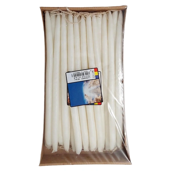 LUMANARI FESTILE ALBE LUMIMPEX 9 BUC BAX 1 KG